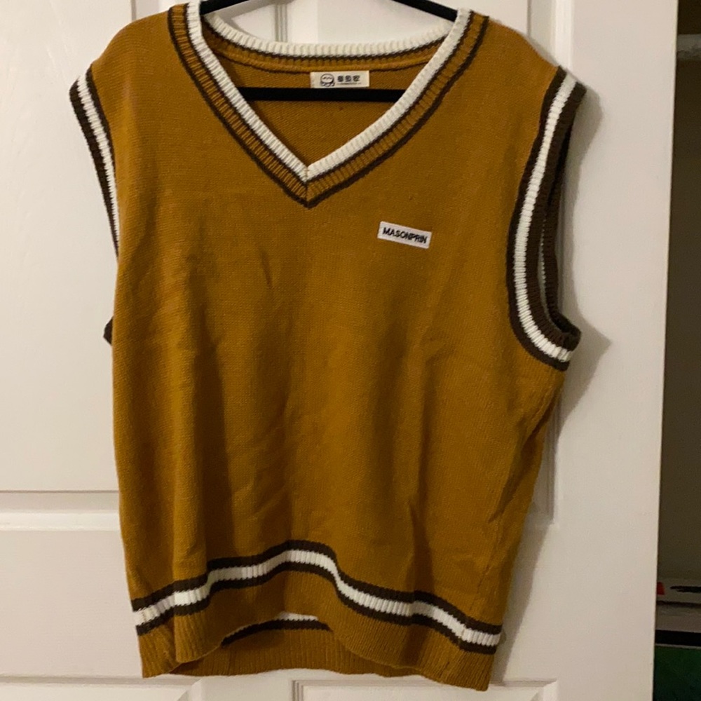 Oversized knit sweater